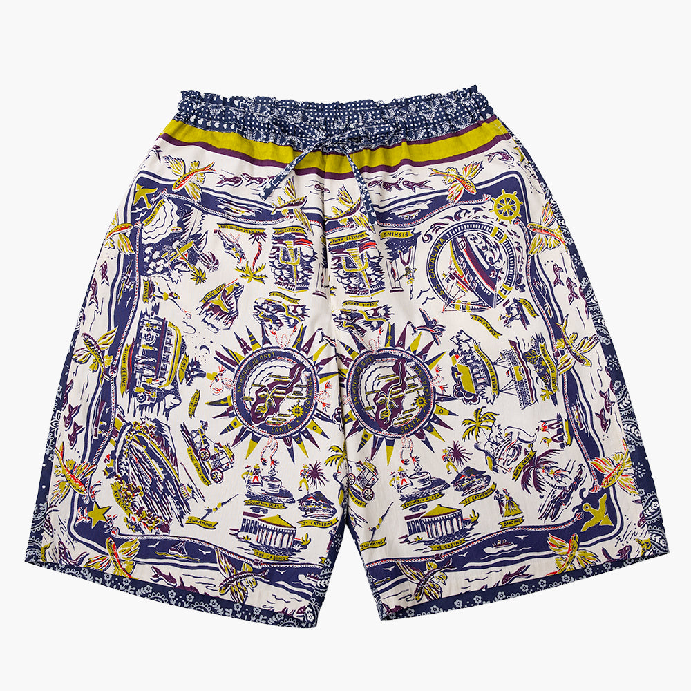 コットン 40's Cambric ショートパンツ Catalina Natural / PIM71-26MS2-c5