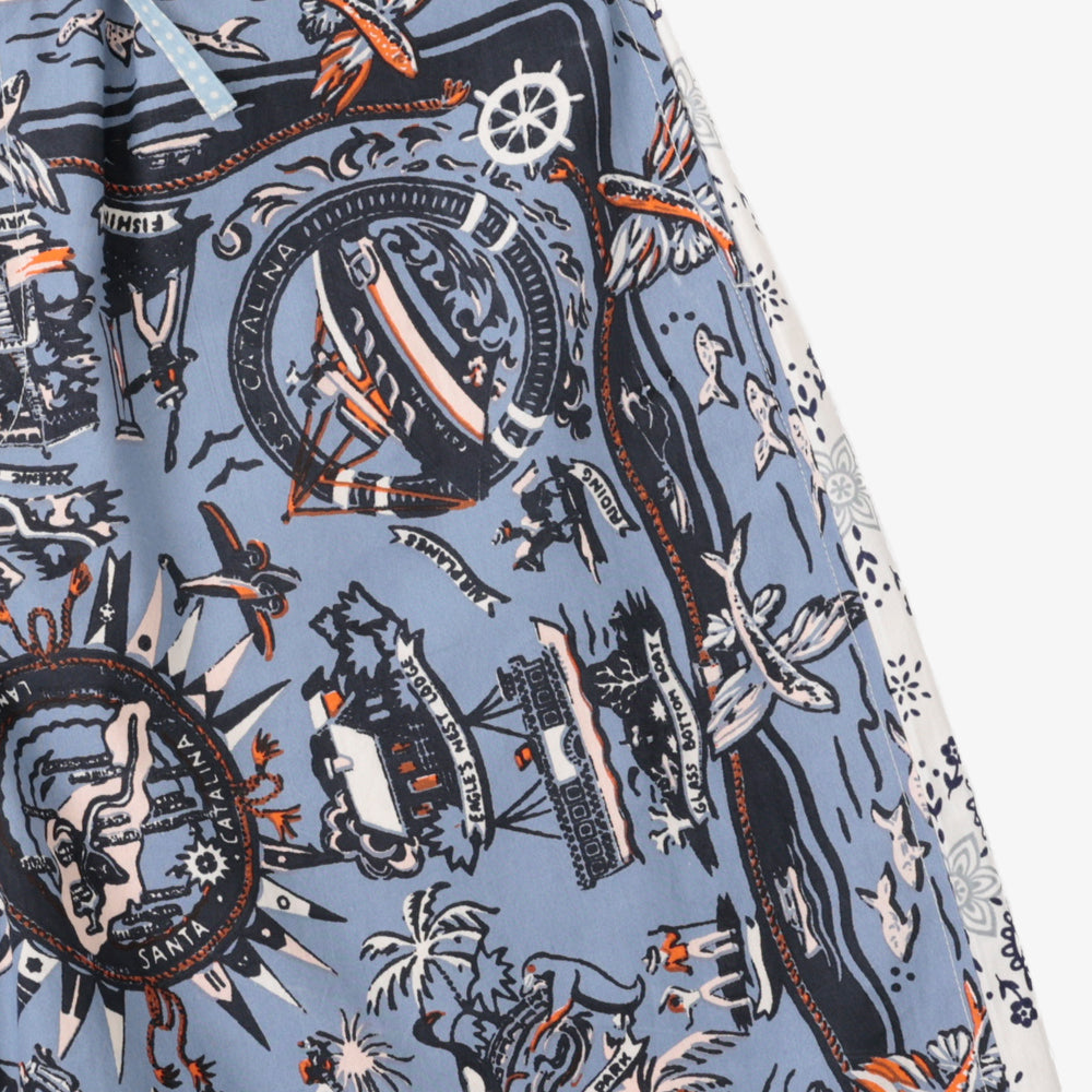 コットン 40's Cambric ショートパンツ Catalina Blue / PIM71-26MS2-c6