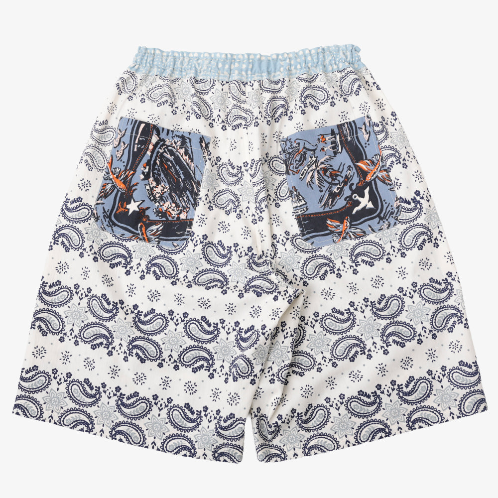 コットン 40's Cambric ショートパンツ Catalina Blue / PIM71-26MS2-c6