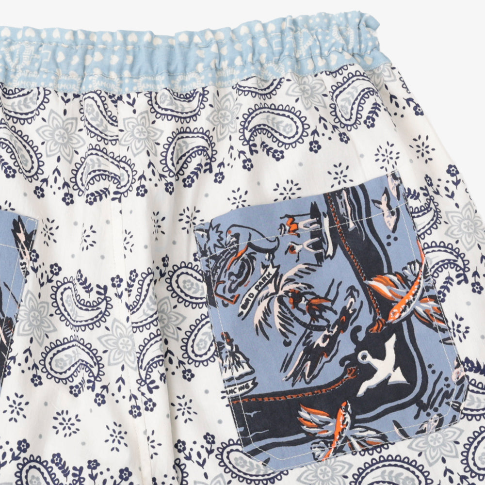 コットン 40's Cambric ショートパンツ Catalina Blue / PIM71-26MS2-c6