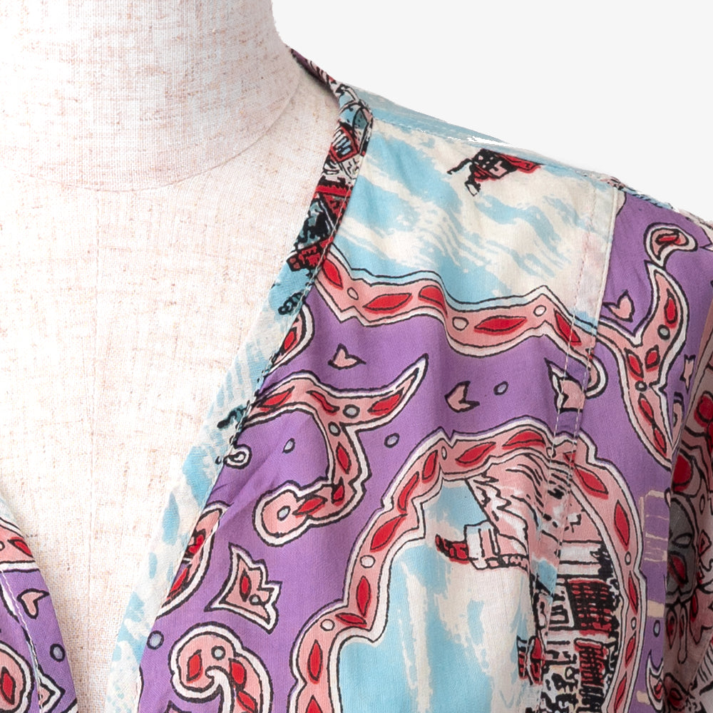 Wight Map Pullover Shirt Lavender / PIM8124Map-26ss-c1