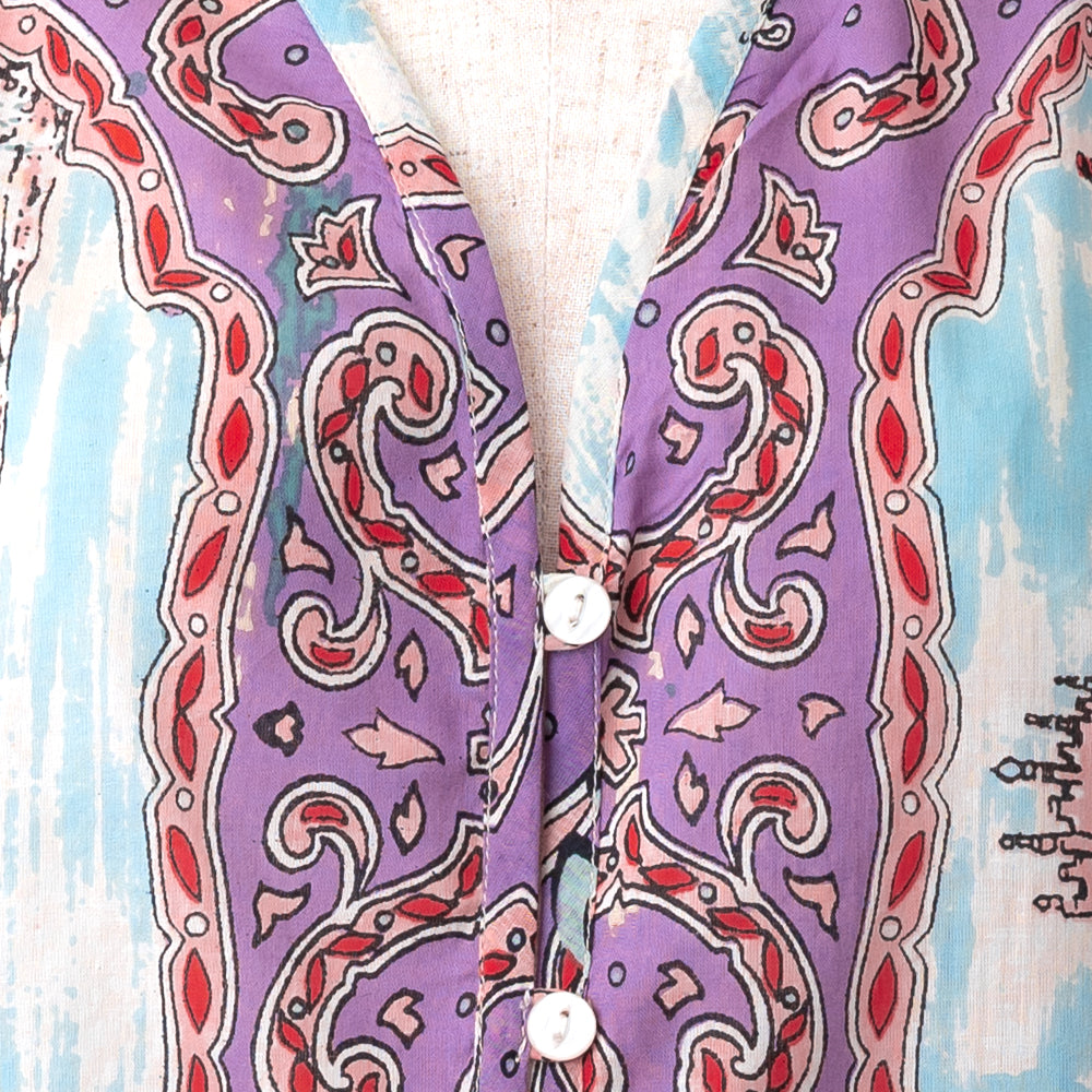 Wight Map Pullover Shirt Lavender / PIM8124Map-26ss-c1