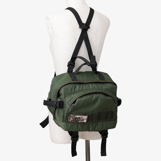 ナイロンキルティングベルトパック Olive / TD-1000-26ss-c1