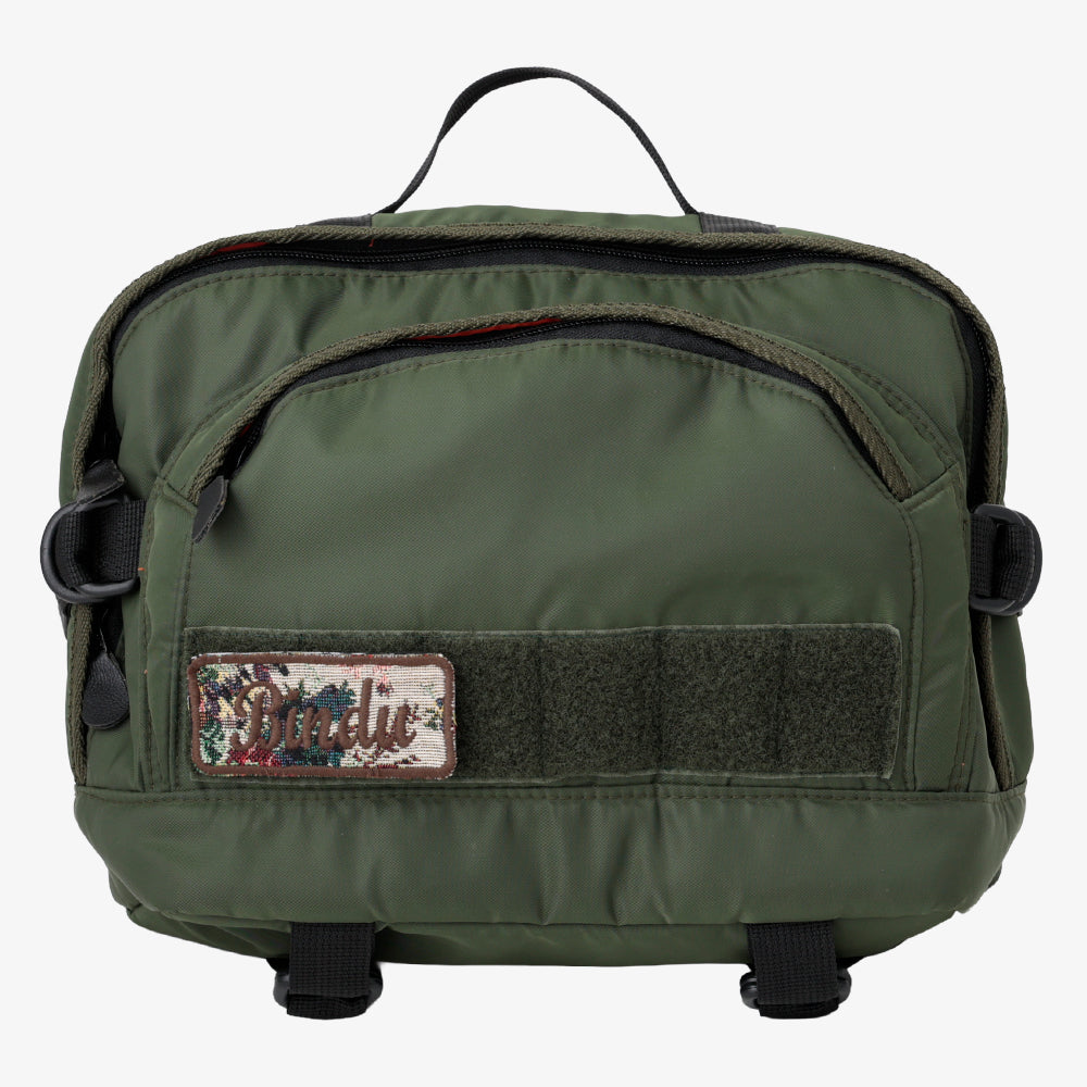 ナイロンキルティングベルトパック Olive / TD-1000-26ss-c1