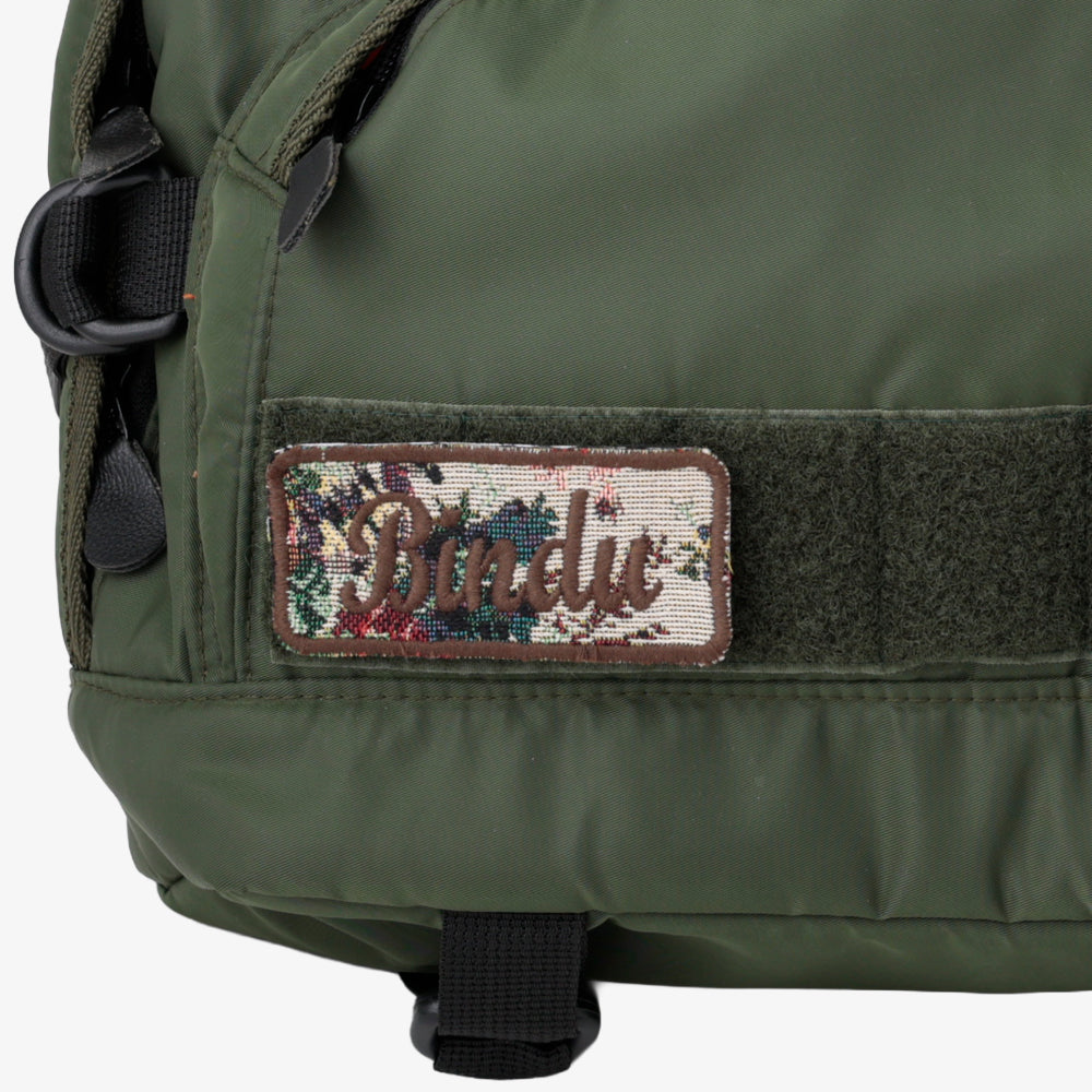 ナイロンキルティングベルトパック Olive / TD-1000-26ss-c1