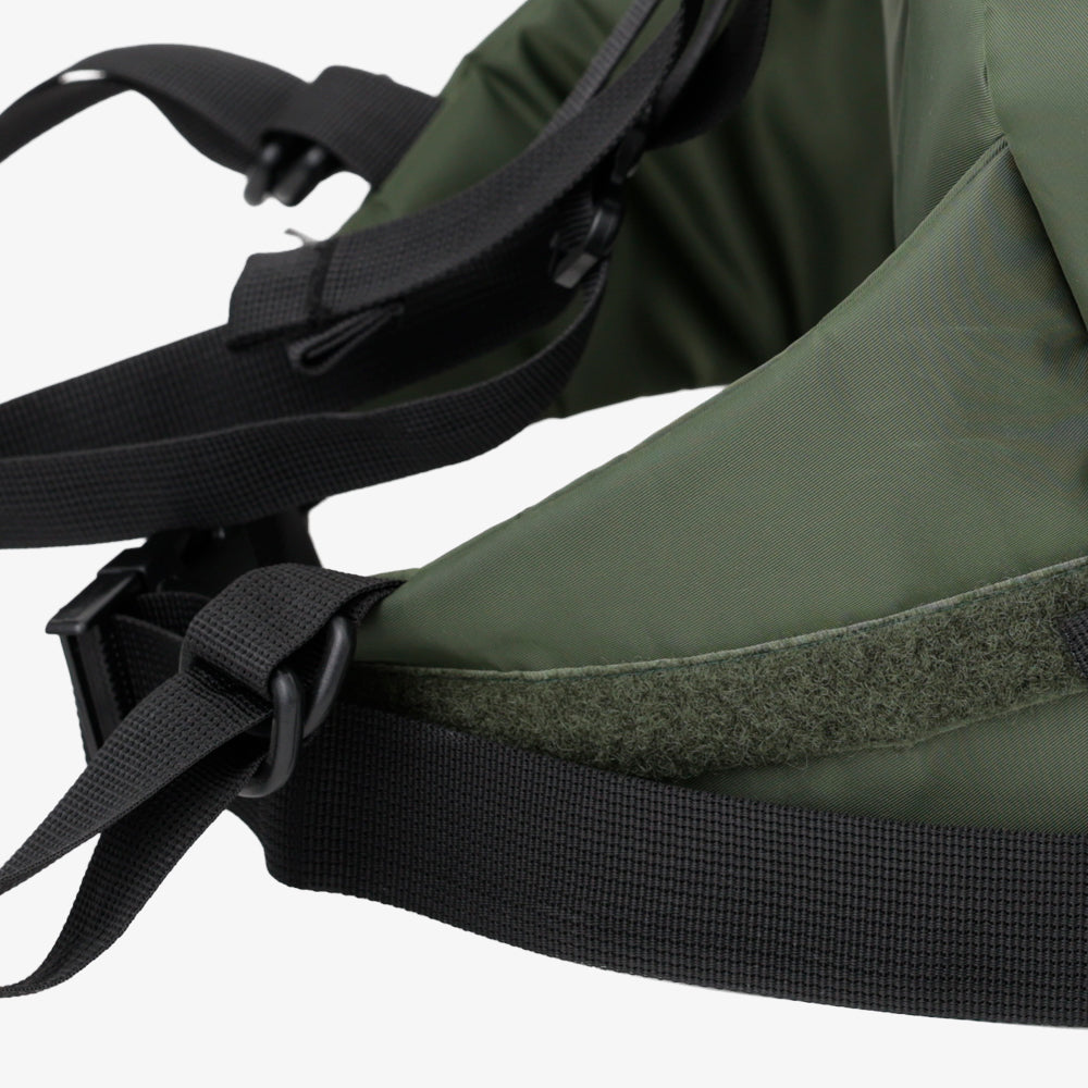 ナイロンキルティングベルトパック Olive / TD-1000-26ss-c1