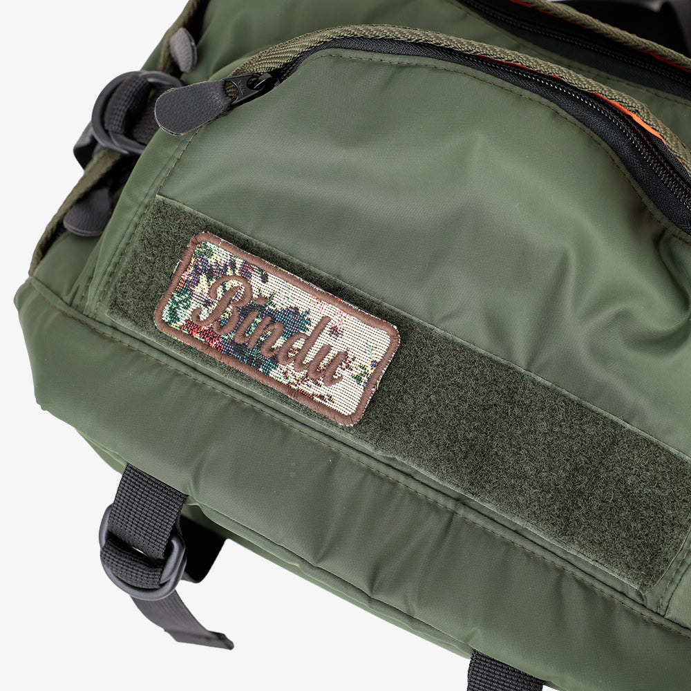 ナイロンキルティングベルトパック Olive / TD-1000-26ss-c1