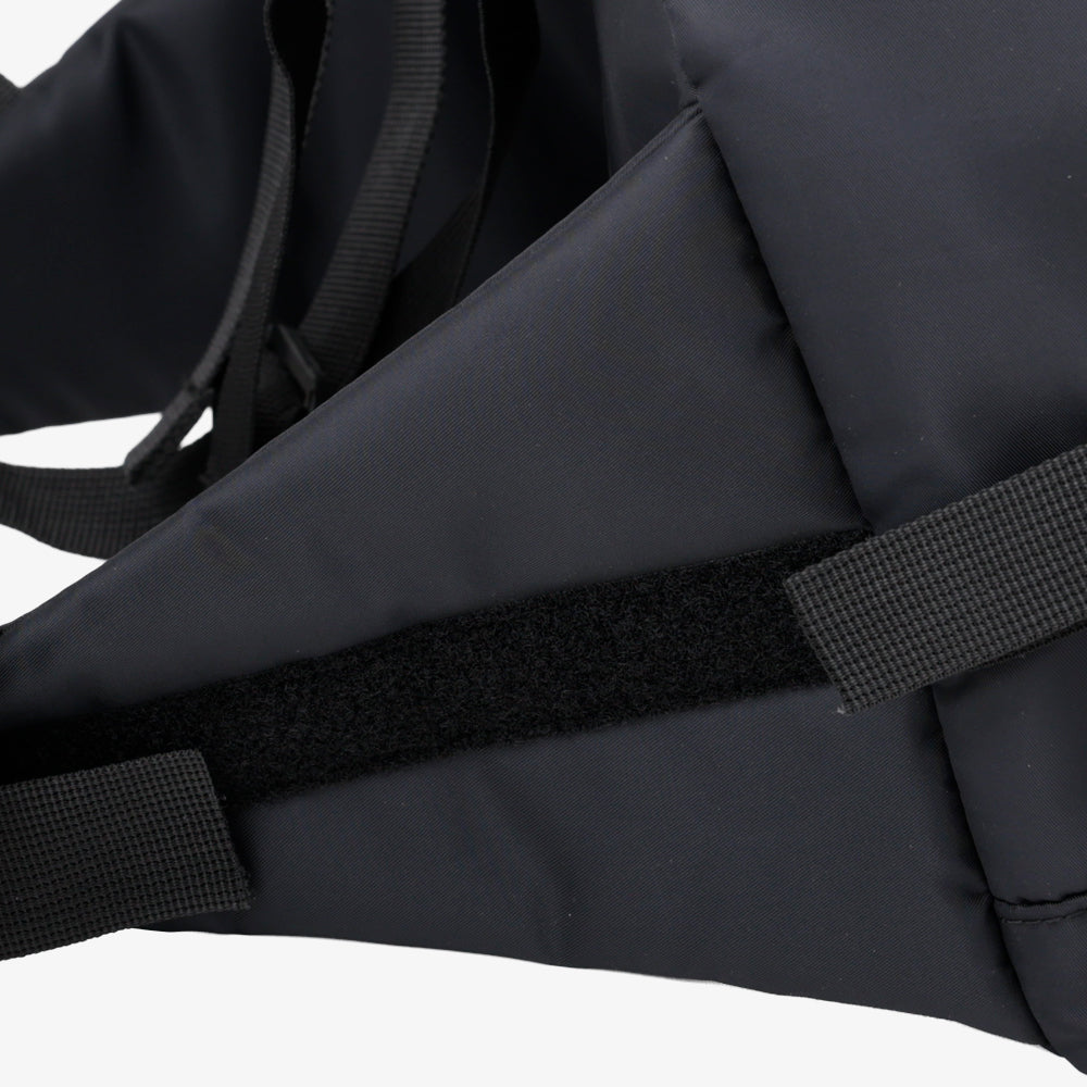 ナイロンキルティングベルトパック Black / TD-1000-26ss-c2