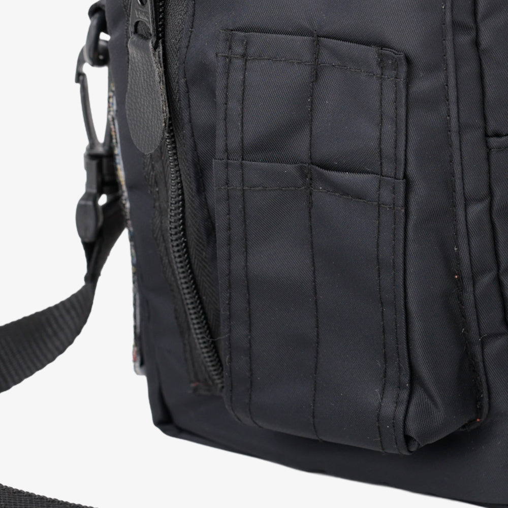 ナイロンキルティングポシェット Black / TD-1001-26ss-c2