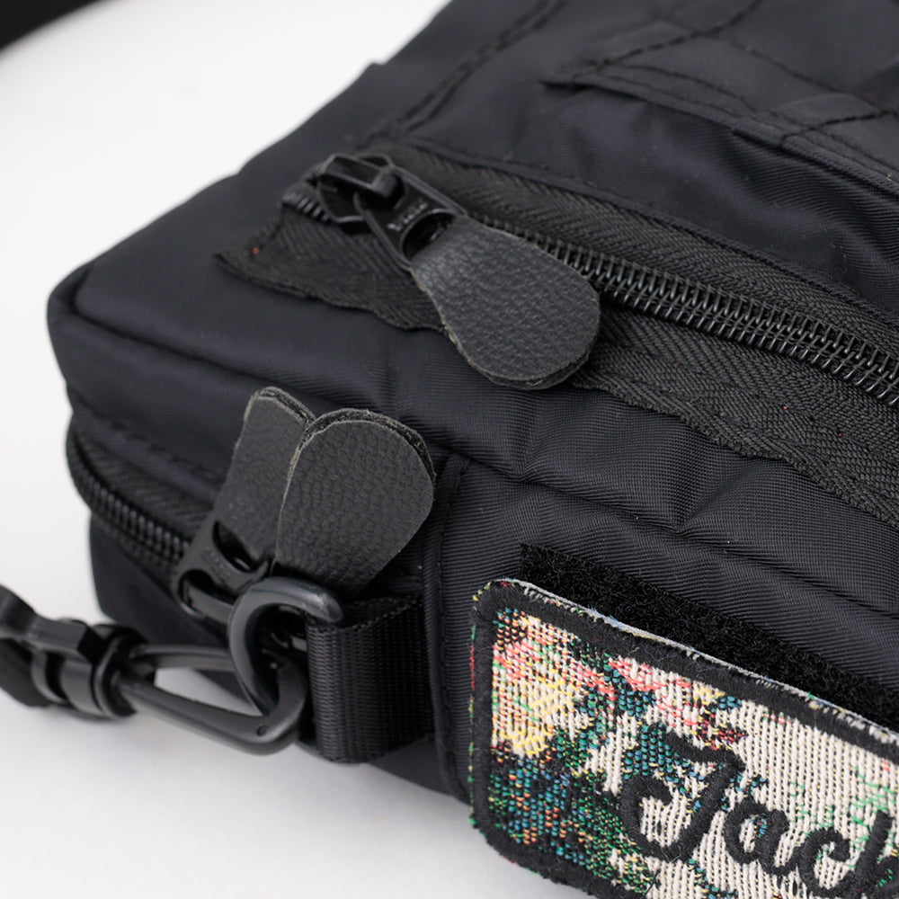 ナイロンキルティングポシェット Black / TD-1001-26ss-c2