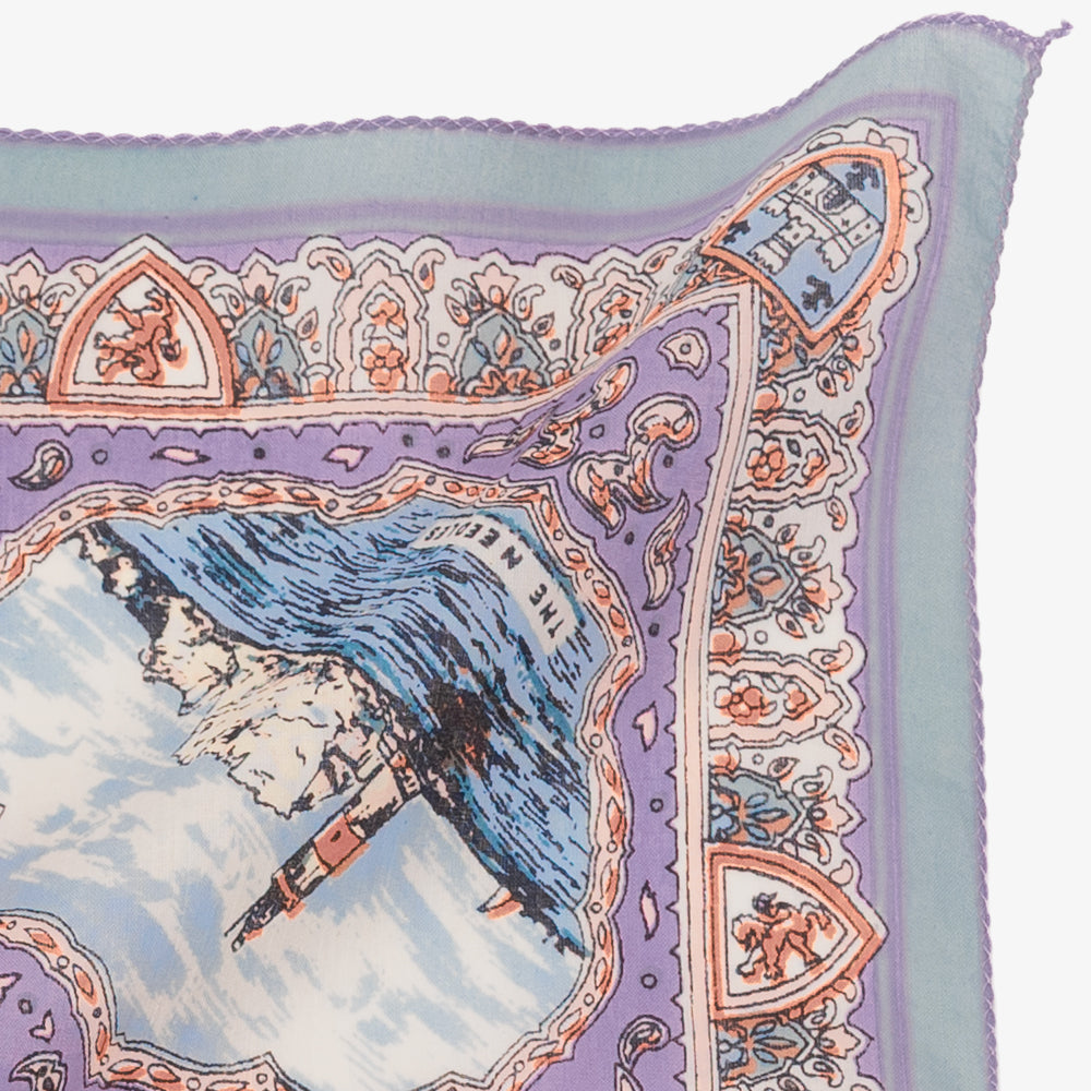 Wight マップバンダナ Lavender / BBB1312-Wight-c1