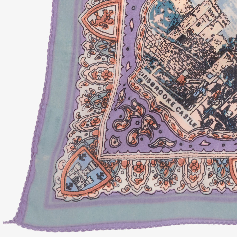 Wight マップバンダナ Lavender / BBB1312-Wight-c1