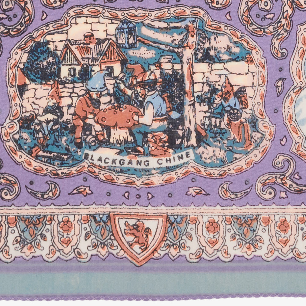 Wight マップバンダナ Lavender / BBB1312-Wight-c1