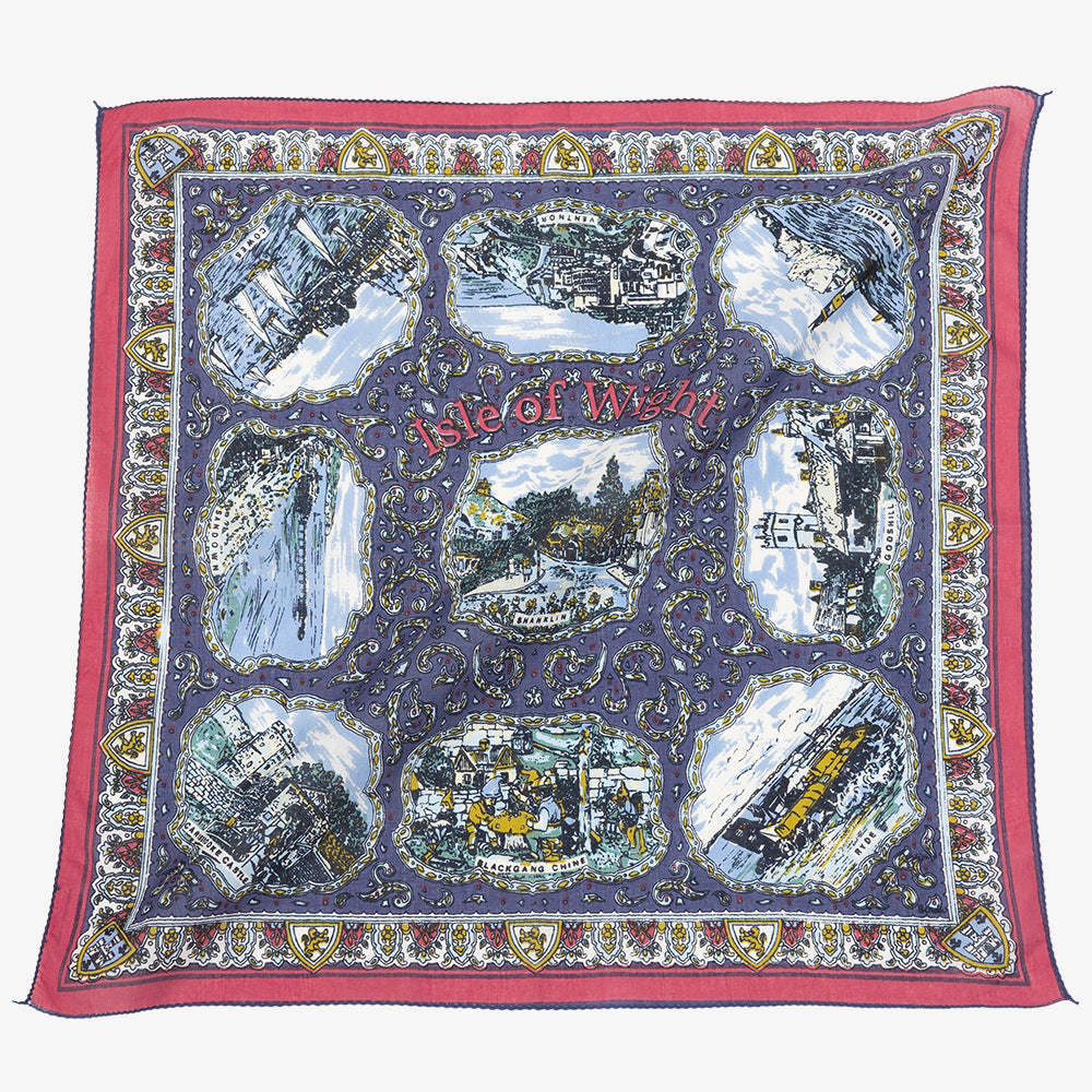 Wight マップバンダナ Navy / BBB1312-Wight-c2