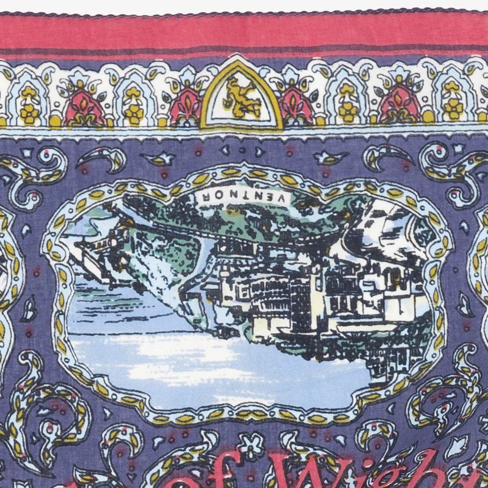 Wight マップバンダナ Navy / BBB1312-Wight-c2