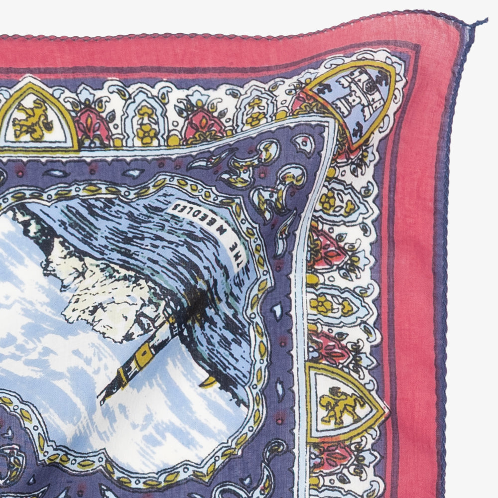 Wight マップバンダナ Navy / BBB1312-Wight-c2