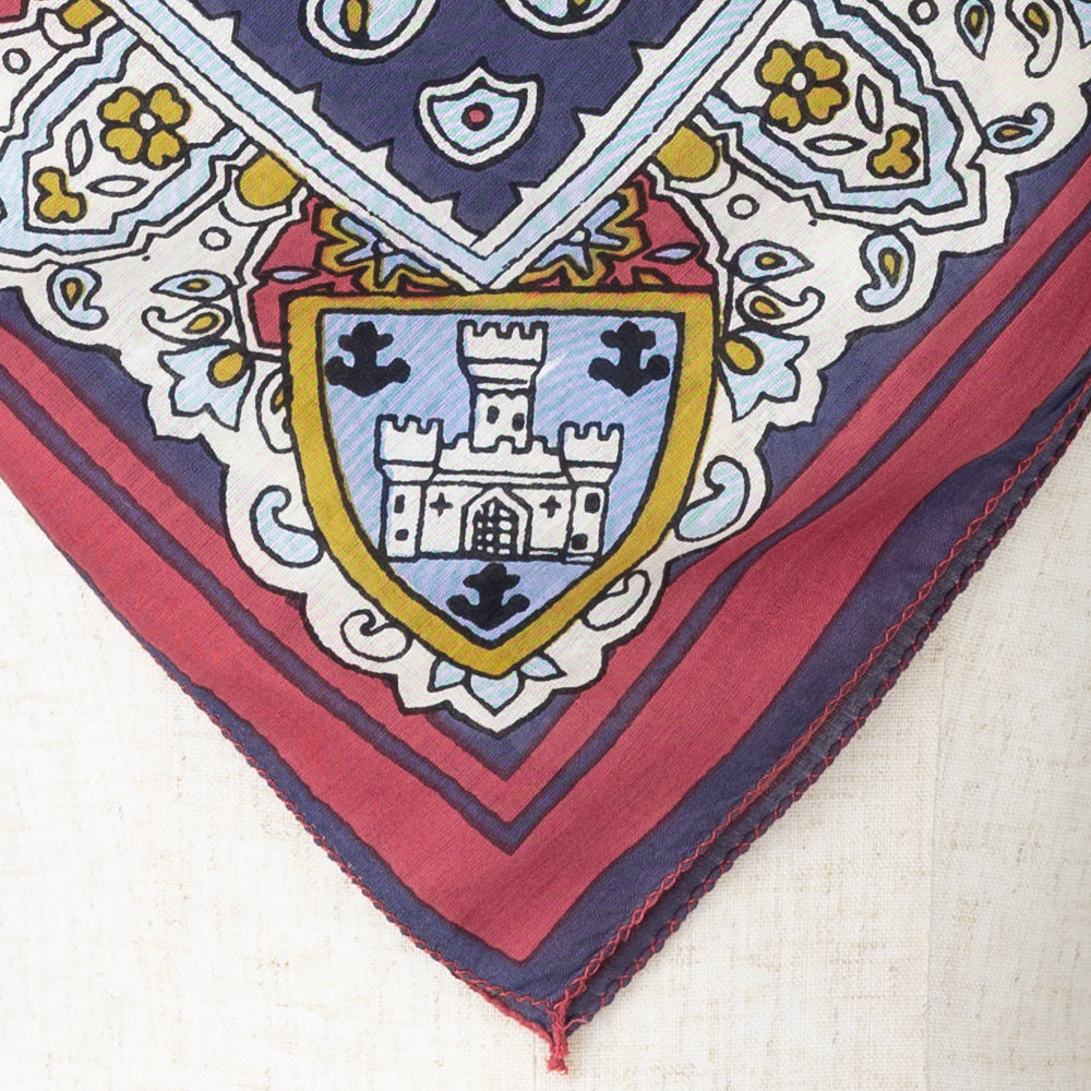 Wight マップスカーフ Navy / BBB1313-Wight-c2