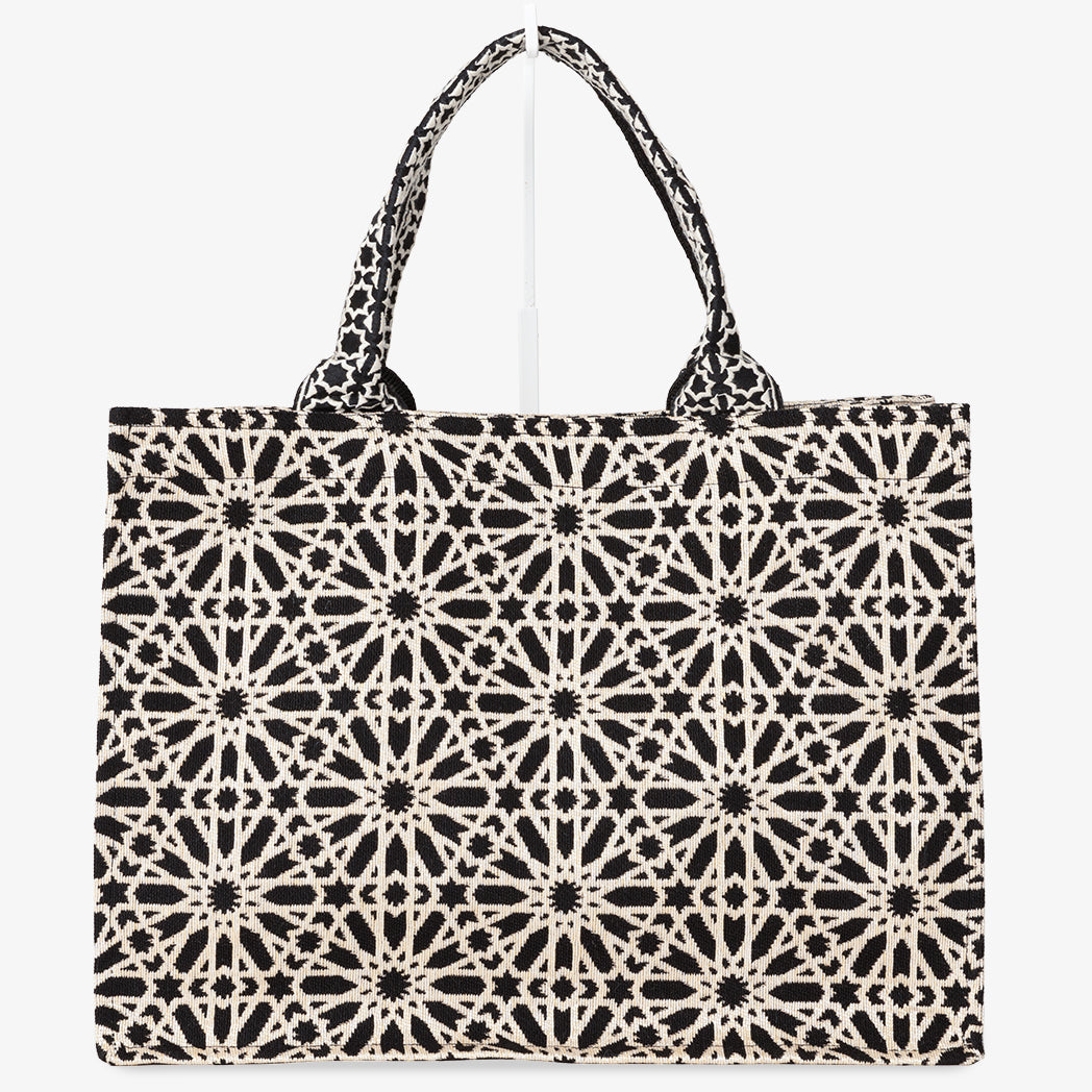 The Moorish Book Tote Bag - Black