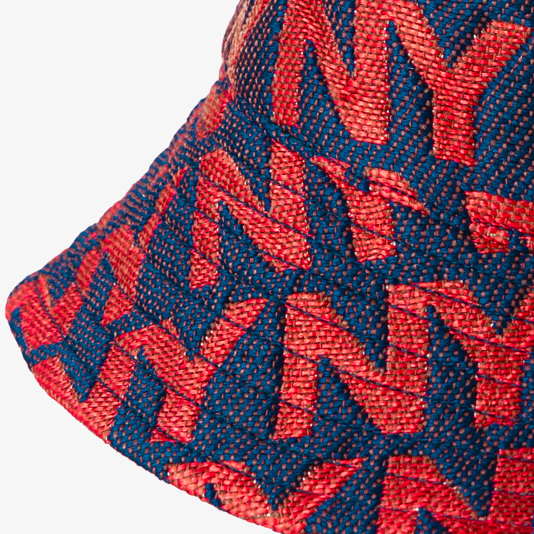 NY Jacquard Reversible Hat Sans Red / BBB-20119-c2 25S