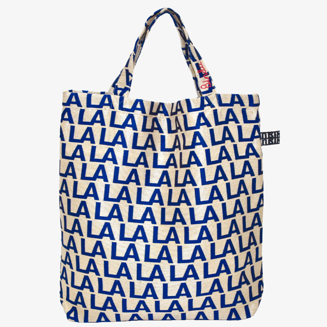 LA Jacquard Tote Bag Sans Blue / BBB-2094 25S