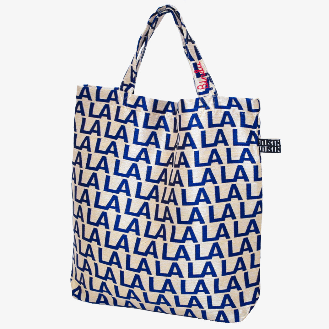 LA Jacquard Tote Bag Sans Blue / BBB-2094 25S