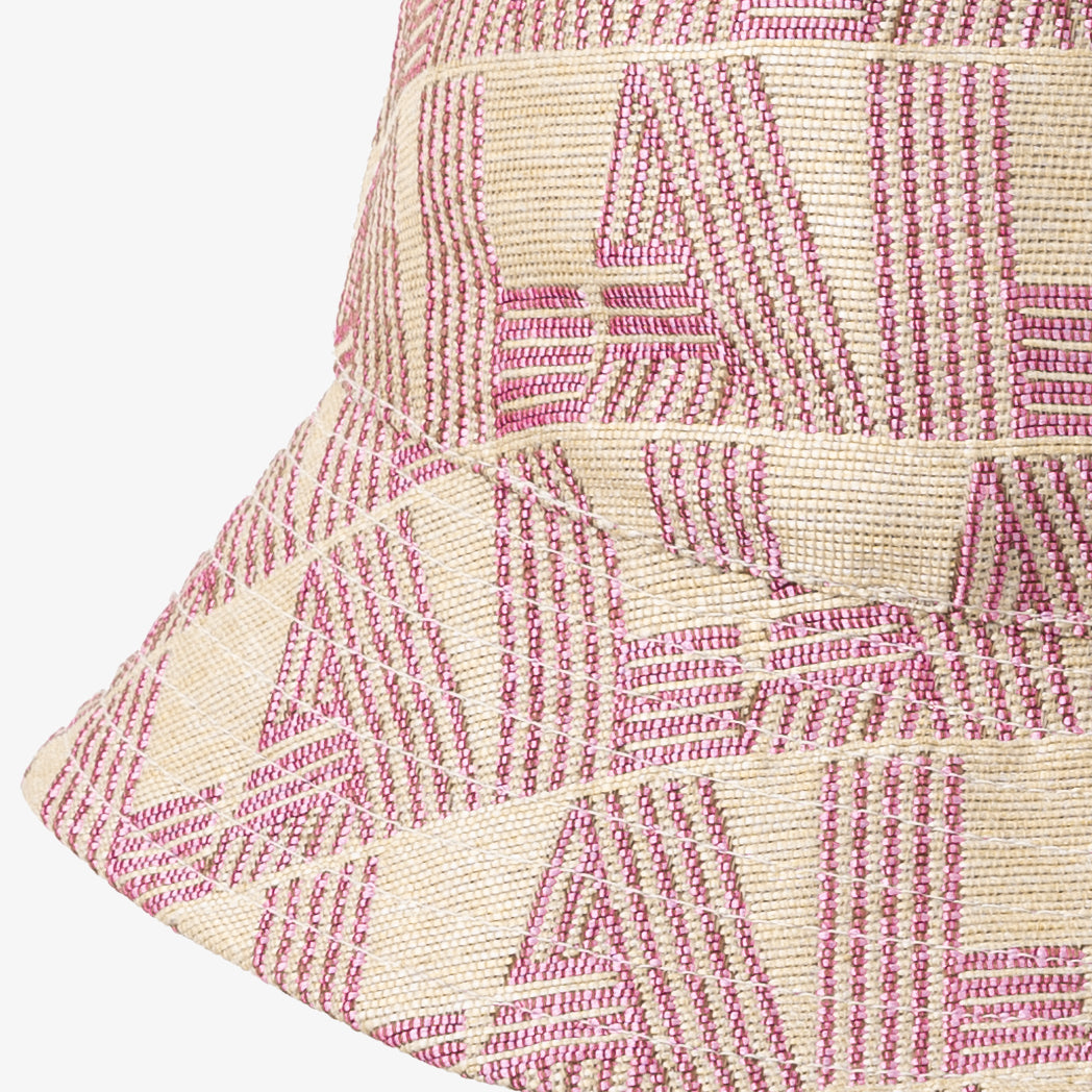 LA Jacquard Reversible Hat Stripe Pink / BBB-2108 25S