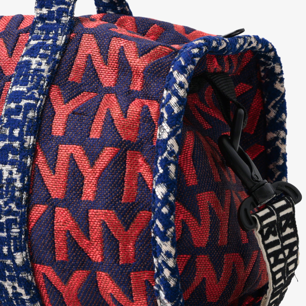 NY Jacquard Mini Boston Bag Sans Red / BBB-2111-c2 25S