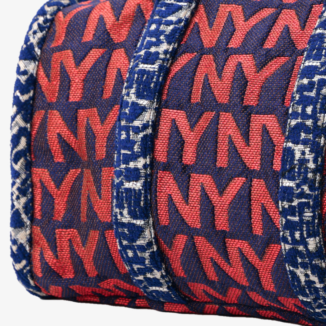 NY Jacquard Mini Boston Bag Sans Red / BBB-2111-c2 25S