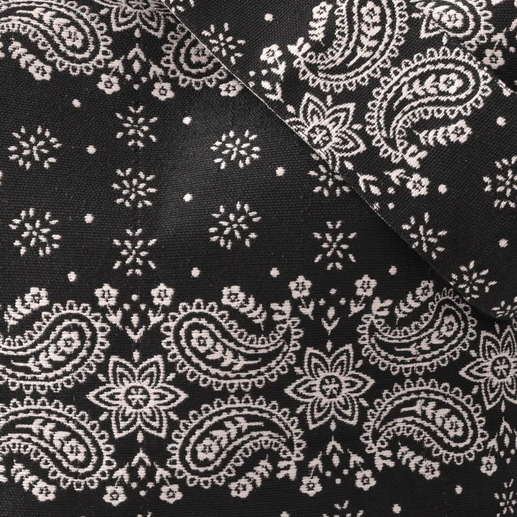 Vintage Bandana ジャカード モンク ショルダーバッグ Black / BBB-2113-c2 25S