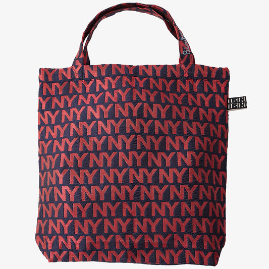 NY Jacquard Tote Bag Sans Red / BBB-2114-c2 25S