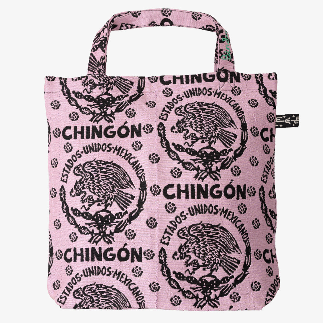 Chingon Jacquard Tote Bag Pink / BBB-2125-c2 25S