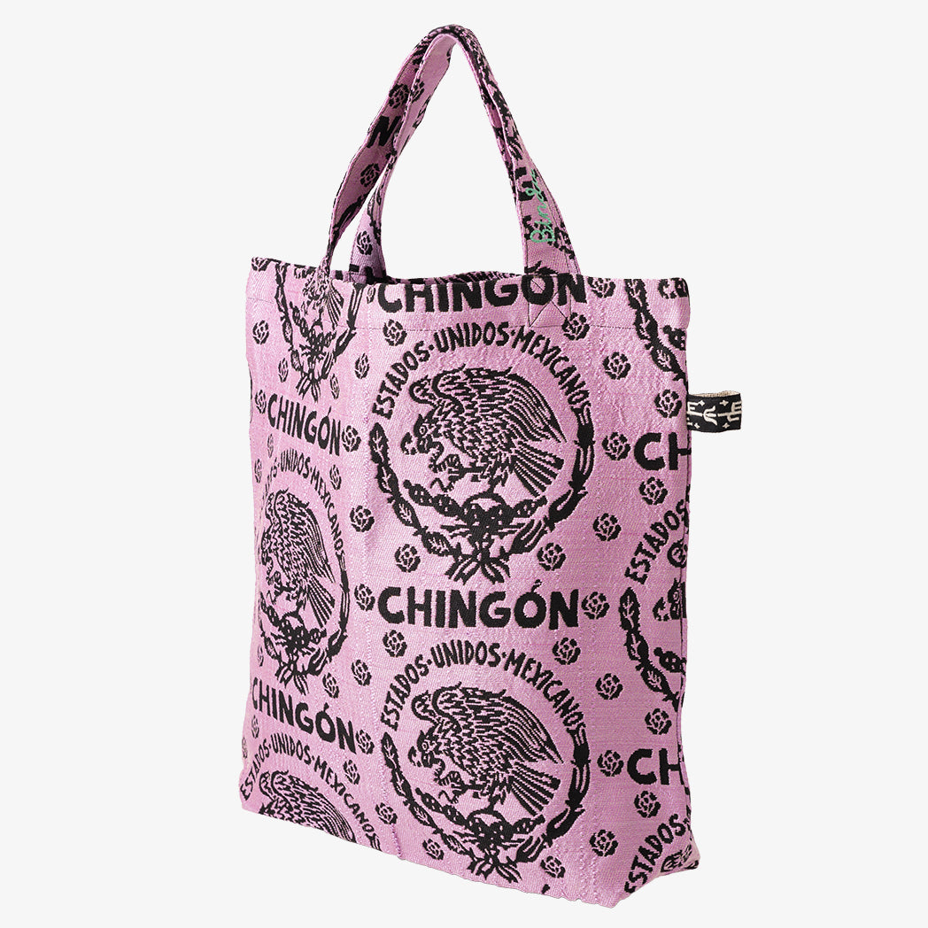 Chingon Jacquard Tote Bag Pink / BBB-2125-c2 25S