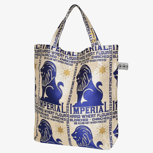 Imperial Jacquard Tote Bag Natural / BBB-2132-25MS-c1