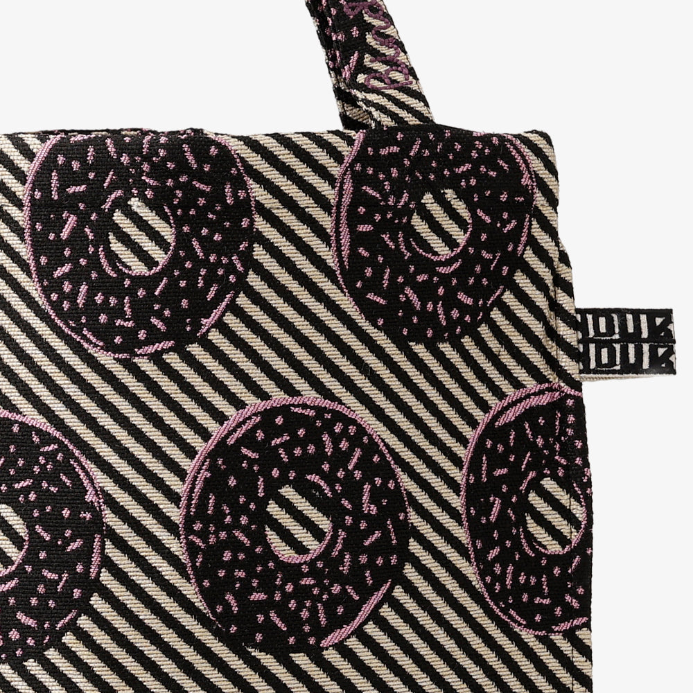 Donuts ジャカード リバース トートバッグ Natural / BBB-2152-25FW-c1