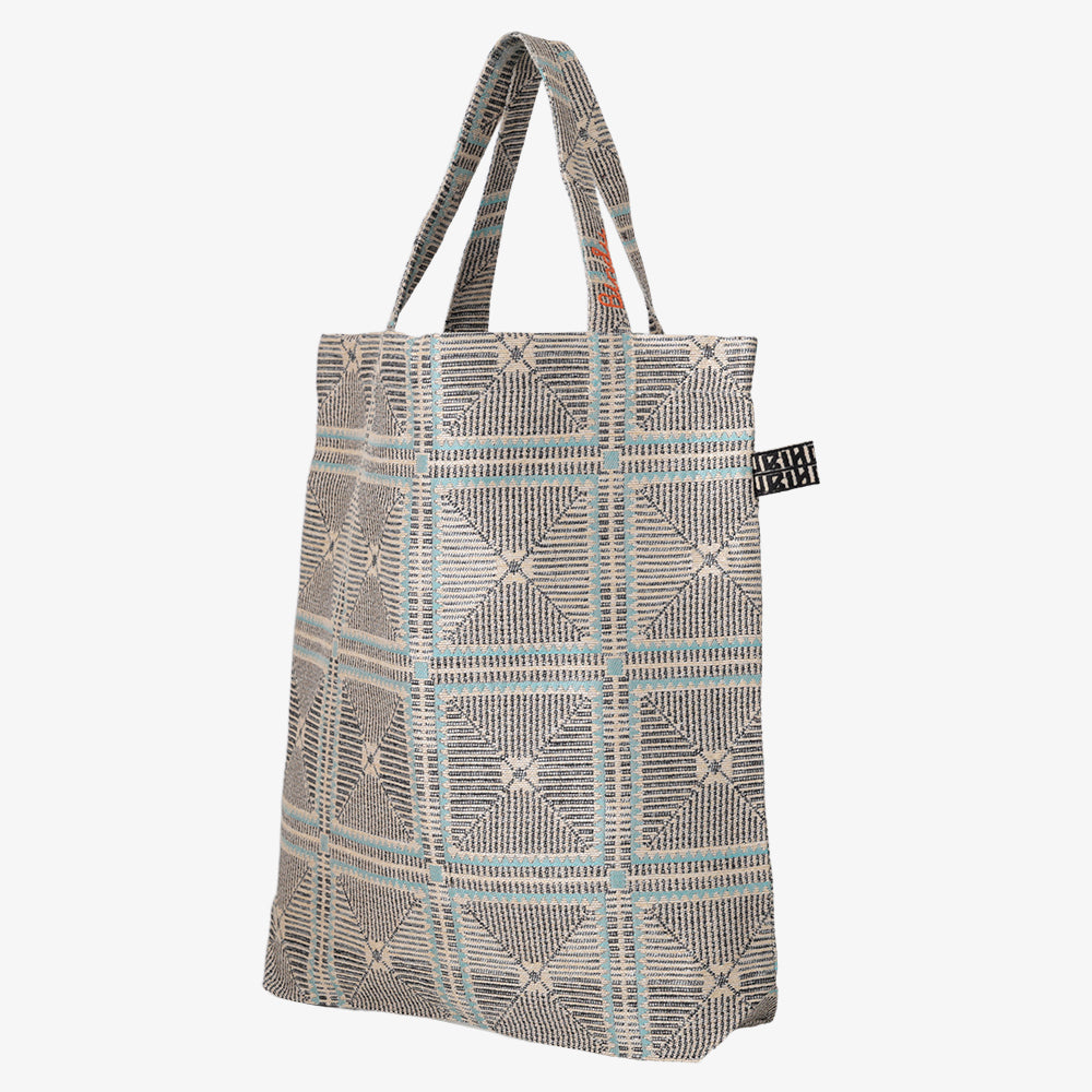 Crochet ジャカード トートバッグ Saxe / BBB-2164-26ss-c2