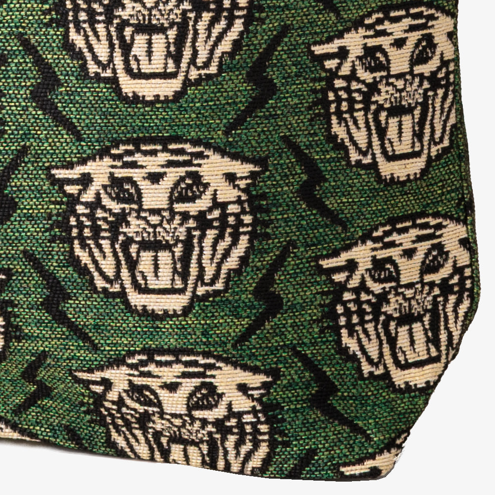Lightning Tiger ジャカード トートバッグ Olive / BBB-2167-26ss-c2