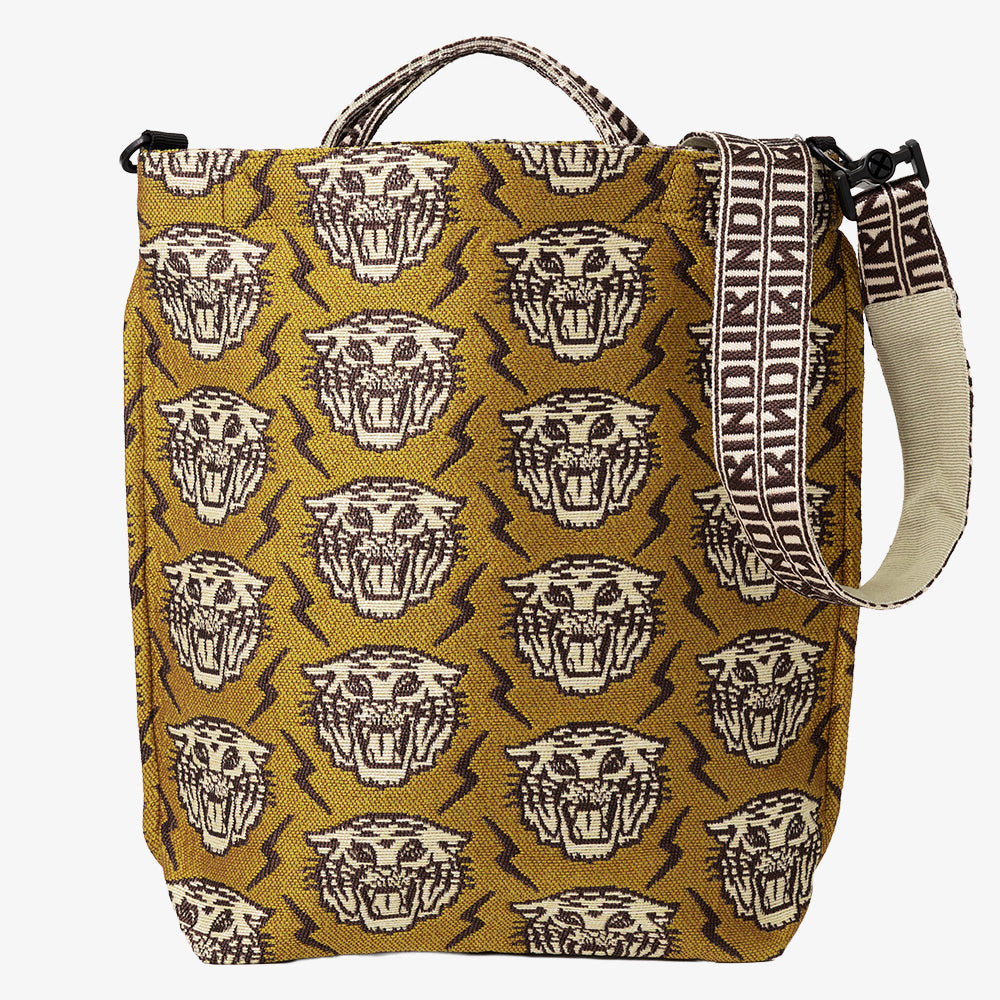 Lightning Tiger ジャカード ショルダートート Yellow / BBB-2168-26ss-c1