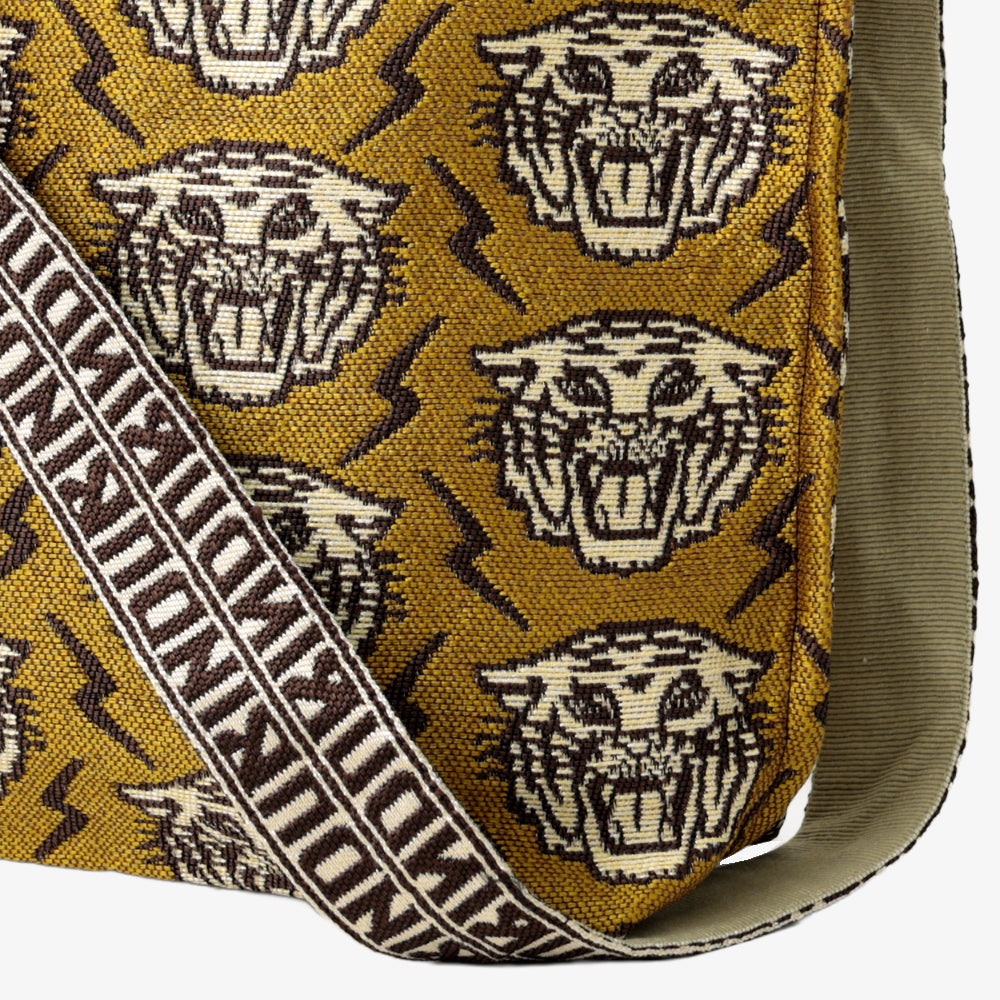 Lightning Tiger ジャカード ショルダートート Yellow / BBB-2168-26ss-c1