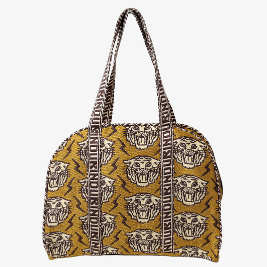 Lightning Tiger ジャカード ボストンバッグ Yellow / BBB-2169-26ss-c1