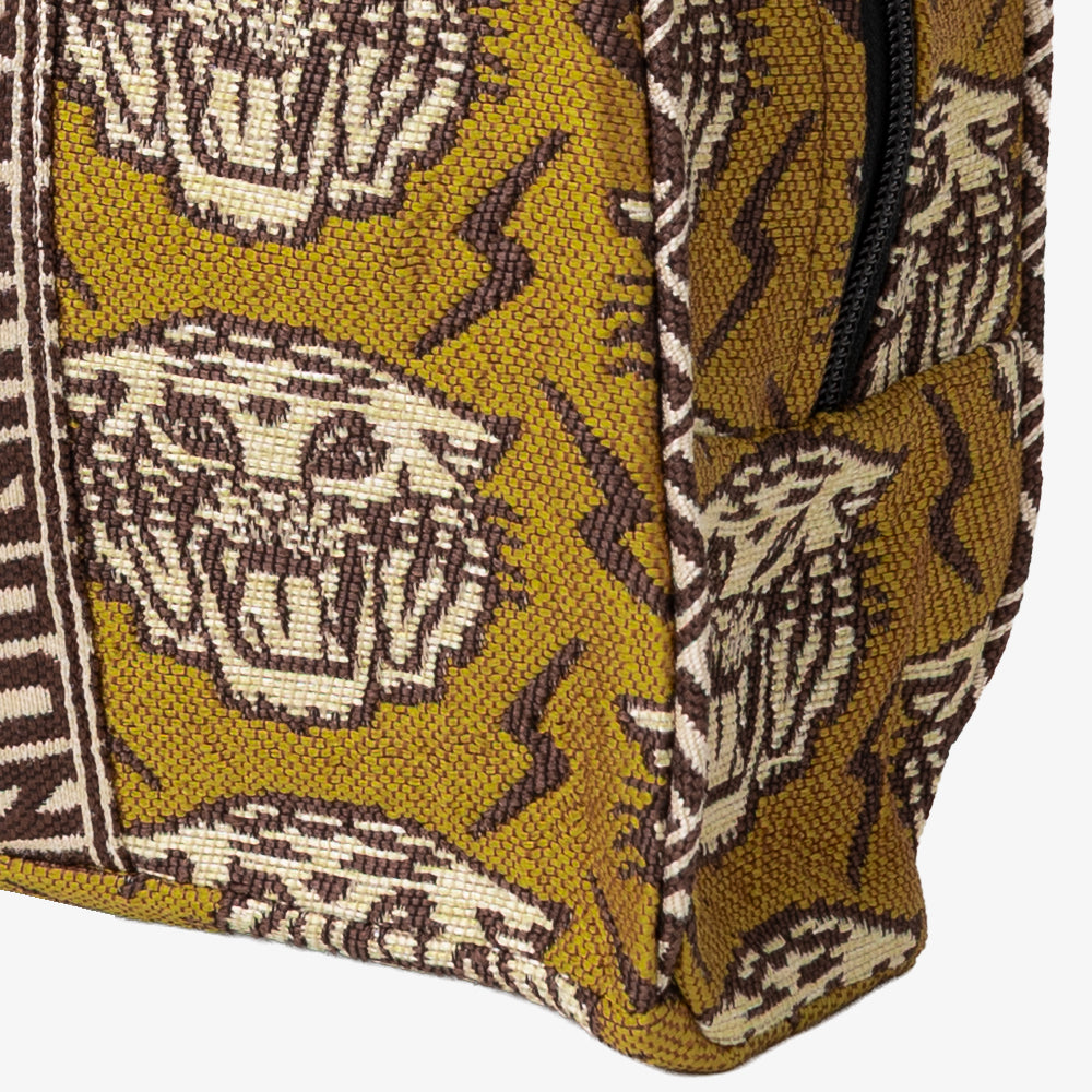 Lightning Tiger ジャカード ボストンバッグ Yellow / BBB-2169-26ss-c1