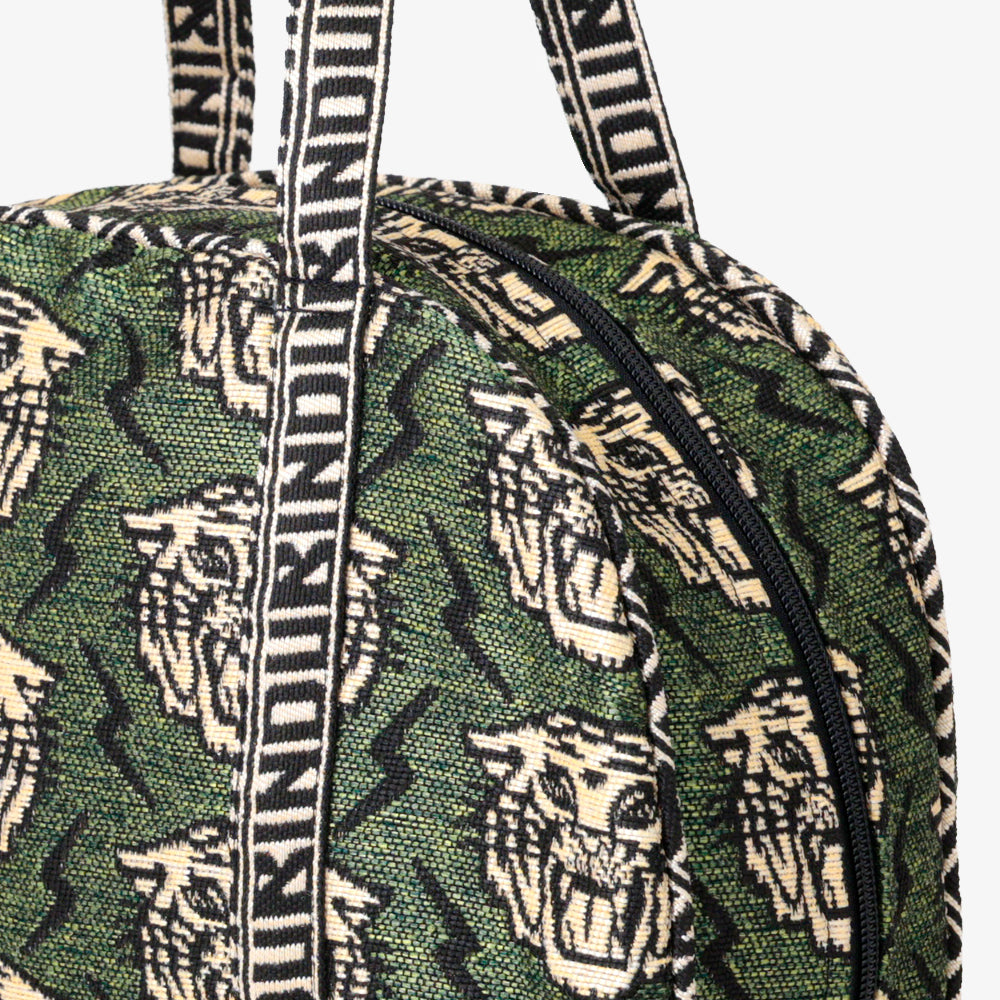 Lightning Tiger ジャカード ボストンバッグ Olive / BBB-2169-26ss-c2