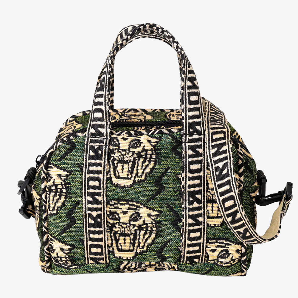 Lightning Tiger ジャカード ミニボストンバッグ Olive / BBB-2170-26ss-c2