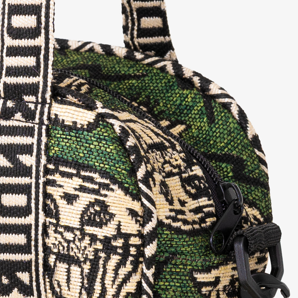 Lightning Tiger ジャカード ミニボストンバッグ Olive / BBB-2170-26ss-c2