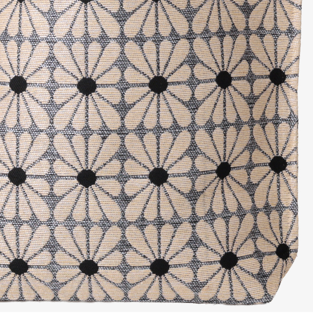 Cup Flower ジャカード アウトステッチトート Natural / BBB-2171-26ss-c1