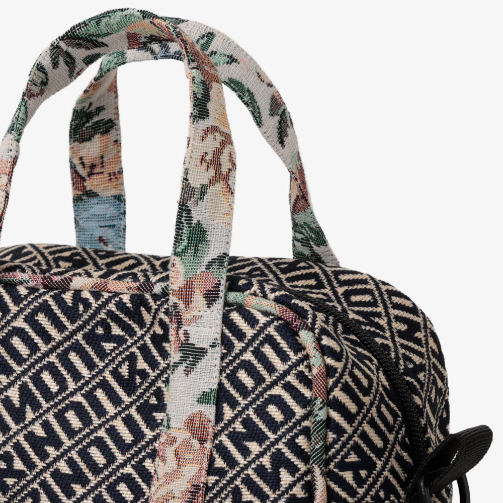 Bindu ジャカード ミニボストンバッグ Navy / BBB-2176-26ss-c1