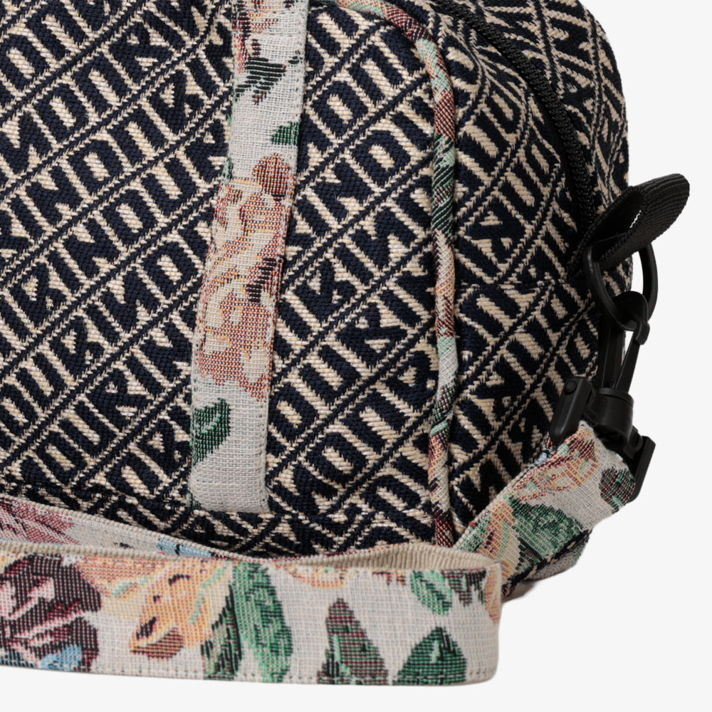 Bindu ジャカード ミニボストンバッグ Navy / BBB-2176-26ss-c1