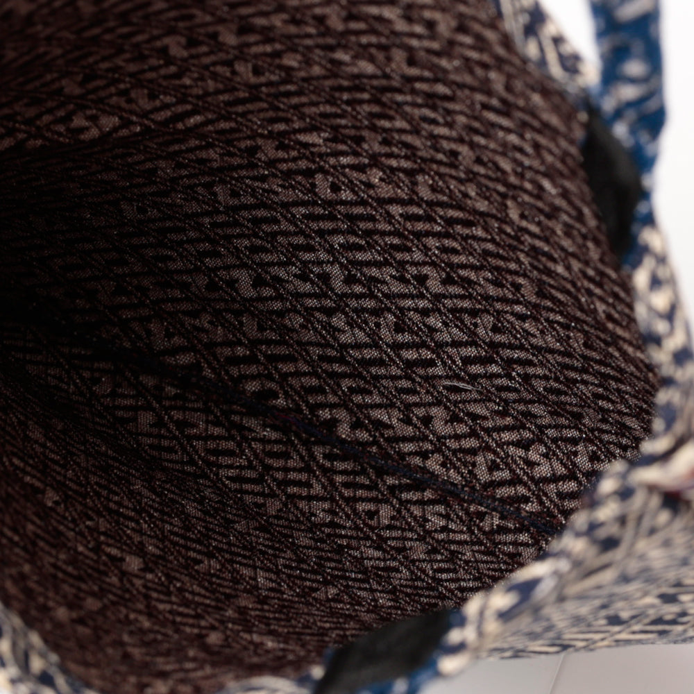 Bindu ジャカード スモールフリルトート Navy / BBB-2177-26ss-c1