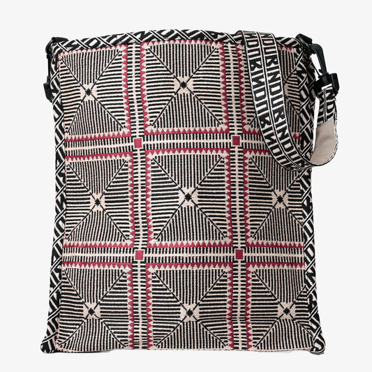 Crochet ジャカード ショルダーバッグ Red / BBB-2180-Crochet-26ss-c1