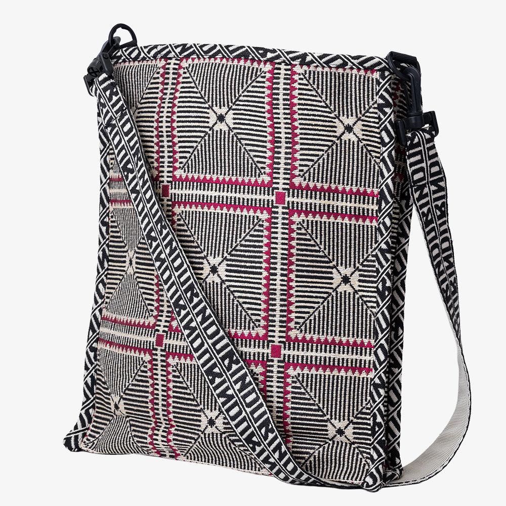 Crochet ジャカード ショルダーバッグ Red / BBB-2180-Crochet-26ss-c1