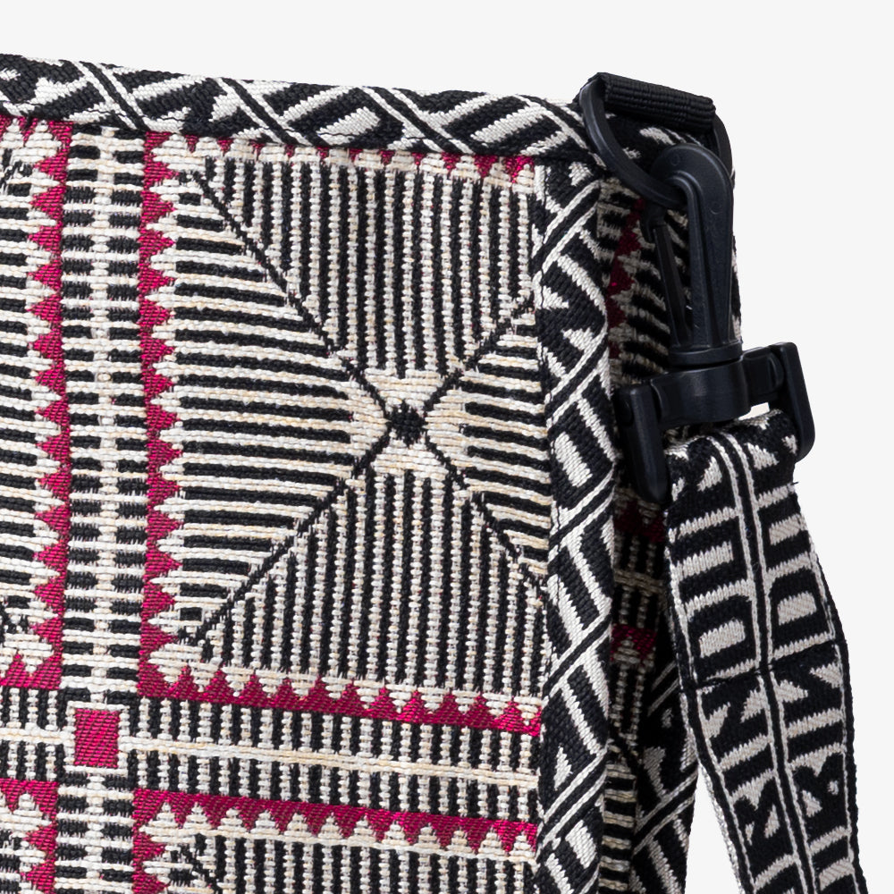 Crochet ジャカード ショルダーバッグ Red / BBB-2180-Crochet-26ss-c1